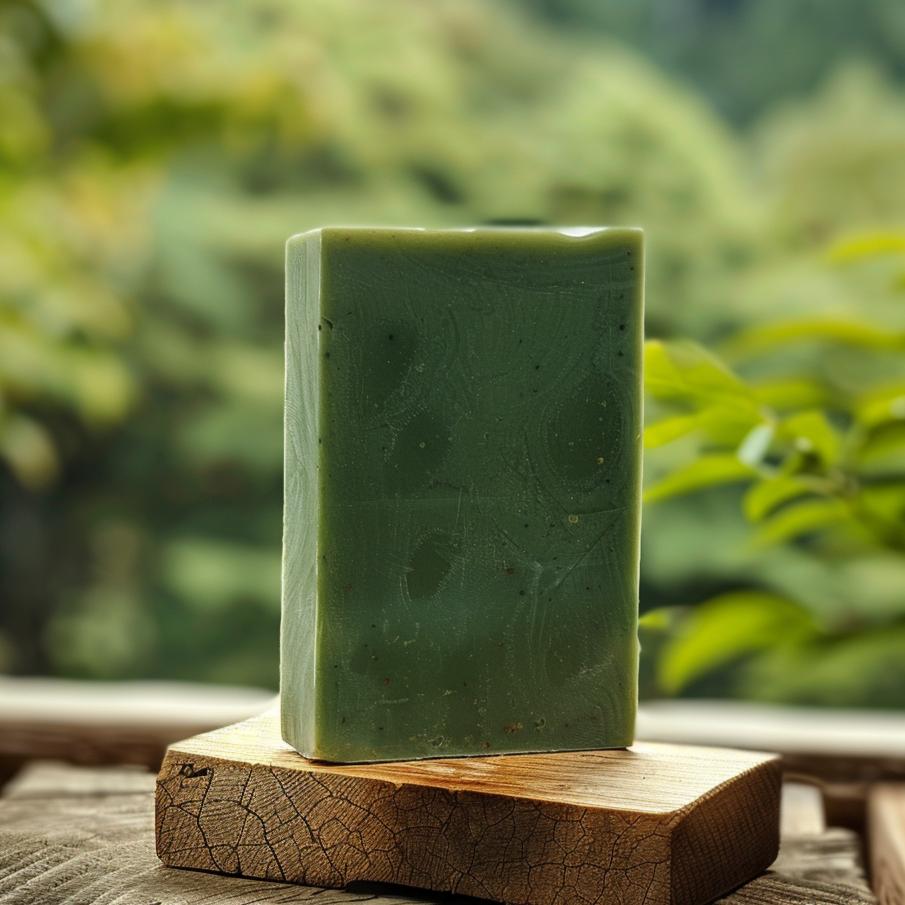 ecommified_a_medium_tall_soap_bar_green_colored_soap_with_sharp_f5ec5b2e-8ffe-440e-adb8-ea35b5f5f218_1.png